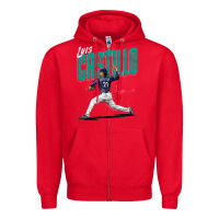 Red luis castillo seattle baseball Zipper Hoodie - tuanDangUi