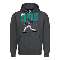 Smoke luis castillo seattle baseball Zipper Hoodie - tuanDangUi