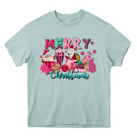 Arona pink christmas coffee cups Heavy Core Tee - MaliasSmallBusiness