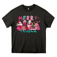 Asphalt pink christmas coffee cups Heavy Core Tee - MaliasSmallBusiness