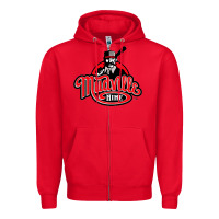 Red mudville nine baseball Zipper Hoodie - tuanDangUi