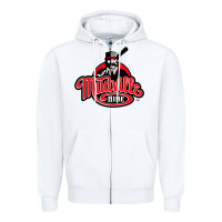 White mudville nine baseball Zipper Hoodie - tuanDangUi