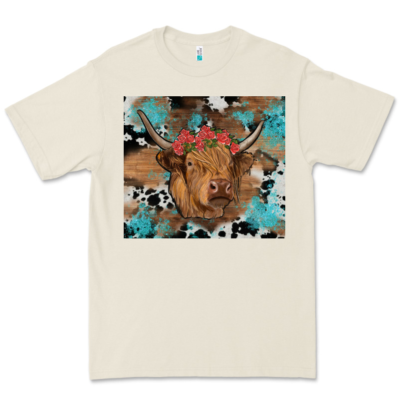 Western Roses Cow Premium Tee by RanaPortraitStore | Teevron
