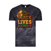 Cloud Black black lives matter Vintage Tee - NancyCooperArtShop
