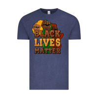 Vintage Denim black lives matter Vintage Tee - NancyCooperArtShop