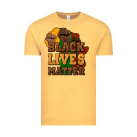 Vintage Mustard black lives matter Vintage Tee - NancyCooperArtShop