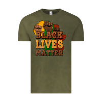 Vintage Olive black lives matter Vintage Tee - NancyCooperArtShop