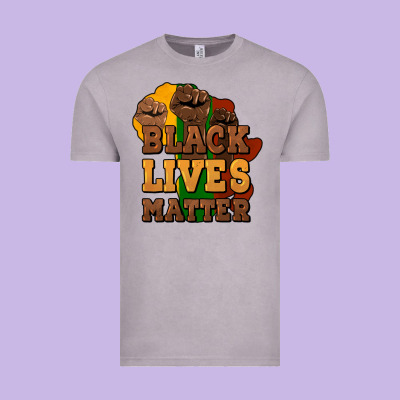 Black Lives Matter Vintage Tee Designed By Nancycooperartshop