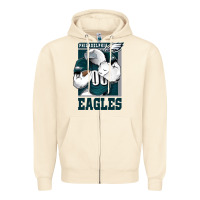Sandshell Awesome Philadelpia Eagle's Fc Zipper Hoodie - tuanDangUi