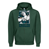 Sports Green Awesome Philadelpia Eagle's Fc Zipper Hoodie - tuanDangUi