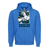 True Royal Awesome Philadelpia Eagle's Fc Zipper Hoodie - tuanDangUi