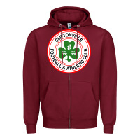 Burgundy cliftonville northern irish football fans Zipper Hoodie - tuanDangUi