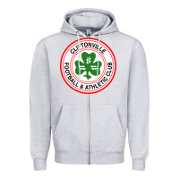 Heather Grey cliftonville northern irish football fans Zipper Hoodie - tuanDangUi