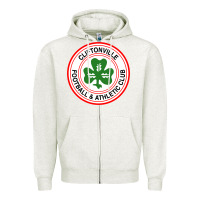 Oatmeal Heather cliftonville northern irish football fans Zipper Hoodie - tuanDangUi