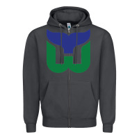 Smoke vintage hartford hockey   retro whalers Zipper Hoodie - tuanDangUi