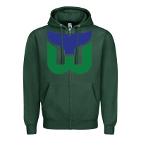 Sports Green vintage hartford hockey   retro whalers Zipper Hoodie - tuanDangUi