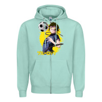 Seafoam blue lock meguru bachira 1 Zipper Hoodie - tuanDangUi