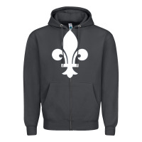 Smoke vintage quebec hockey   retro nordiques fleur de lis Zipper Hoodie - tuanDangUi
