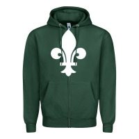 Vintage Quebec Hockey   Retro Nordiques Fleur De Lis Zipper Hoodie | Teevron