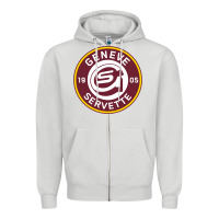 Dove Grey geneve servette hc swiss ice hockey sports fans gshc geneva switzerlan Zipper Hoodie - tuanDangUi