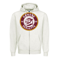 Oatmeal Heather geneve servette hc swiss ice hockey sports fans gshc geneva switzerlan Zipper Hoodie - tuanDangUi