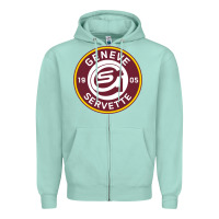 Seafoam geneve servette hc swiss ice hockey sports fans gshc geneva switzerlan Zipper Hoodie - tuanDangUi