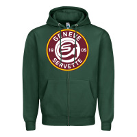 Sports Green geneve servette hc swiss ice hockey sports fans gshc geneva switzerlan Zipper Hoodie - tuanDangUi