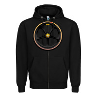 Black panaracer   skyway tuff wheel  black  old school bmx Zipper Hoodie - tuanDangUi