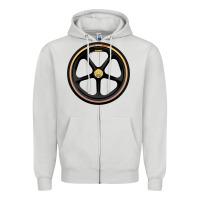 Dove Grey panaracer   skyway tuff wheel  black  old school bmx Zipper Hoodie - tuanDangUi