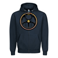 Navy panaracer   skyway tuff wheel  black  old school bmx Zipper Hoodie - tuanDangUi