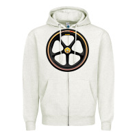 Oatmeal Heather panaracer   skyway tuff wheel  black  old school bmx Zipper Hoodie - tuanDangUi
