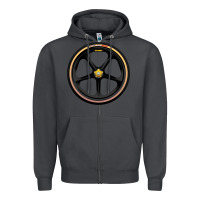 Smoke panaracer   skyway tuff wheel  black  old school bmx Zipper Hoodie - tuanDangUi