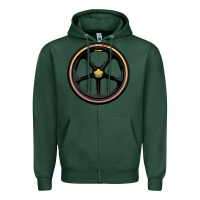 Sports Green panaracer   skyway tuff wheel  black  old school bmx Zipper Hoodie - tuanDangUi