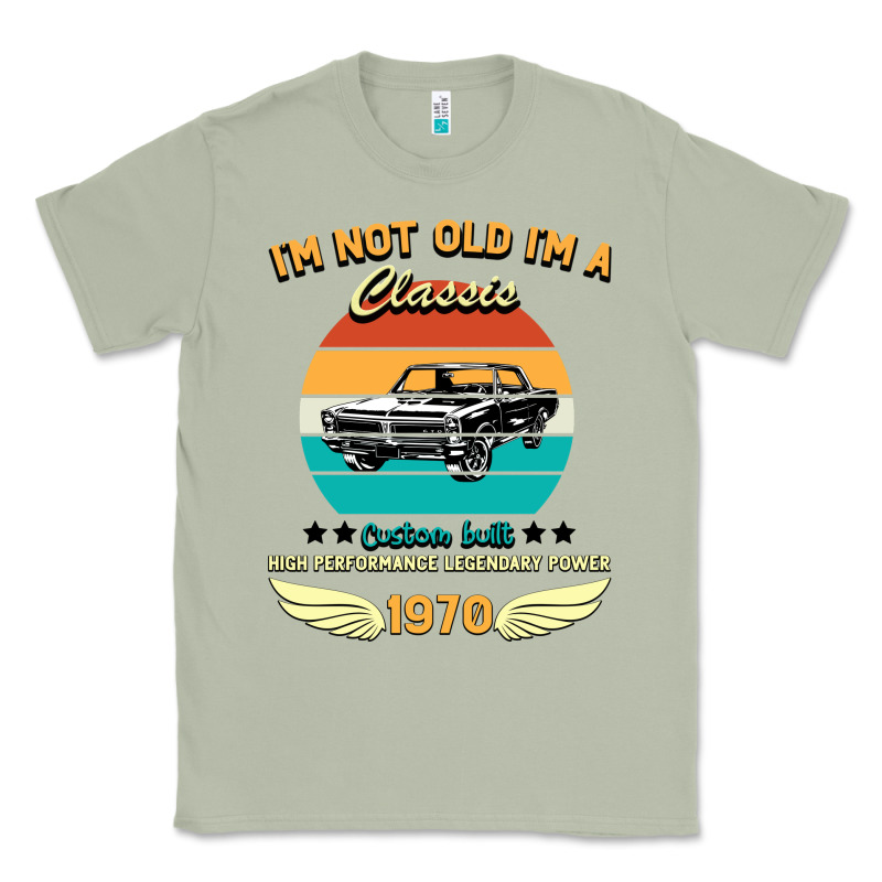 Vintage 50th Birthday I'm Not Old I'm A Classic Born In 1970 Classic Tee by Bettercallsaul | Teevron