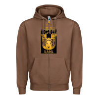 Chestnut tigres Zipper Hoodie - tuanDangUi