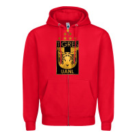 Red tigres Zipper Hoodie - tuanDangUi