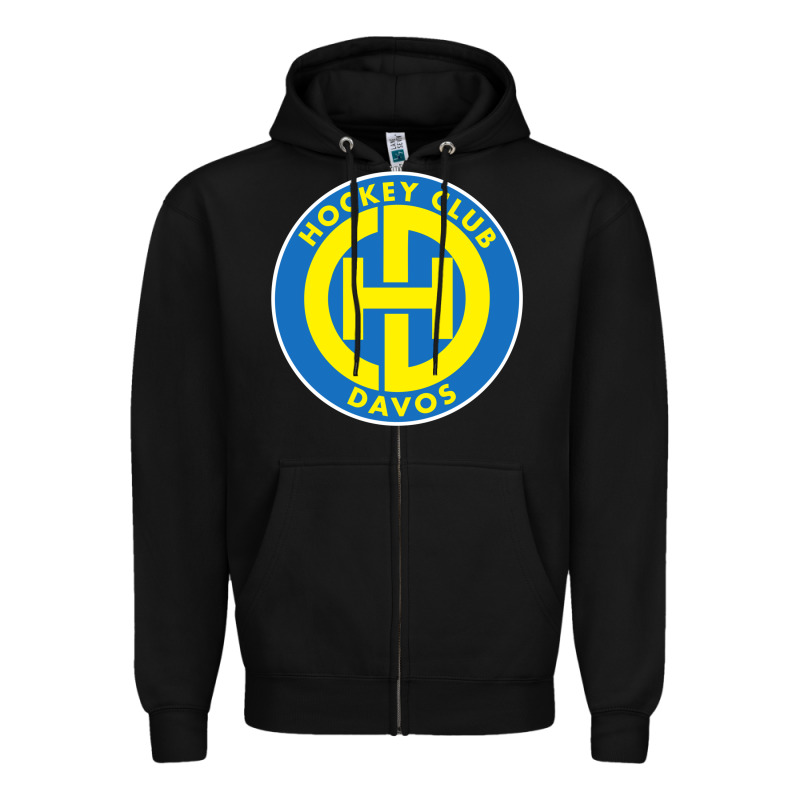 Hc Davos Swiss Ice Hockey Sports Fans Zipper Hoodie by tuanDangUi | Teevron