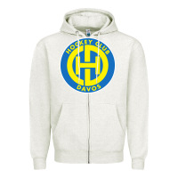 Oatmeal Heather hc davos swiss ice hockey sports fans Zipper Hoodie - tuanDangUi