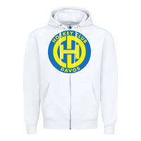 White hc davos swiss ice hockey sports fans Zipper Hoodie - tuanDangUi
