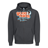 Smoke good times ain't we lucky we got'em Zipper Hoodie - tuanDangUi