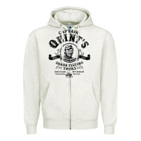 Oatmeal Heather quints shark feeding tours Zipper Hoodie - tuanDangUi