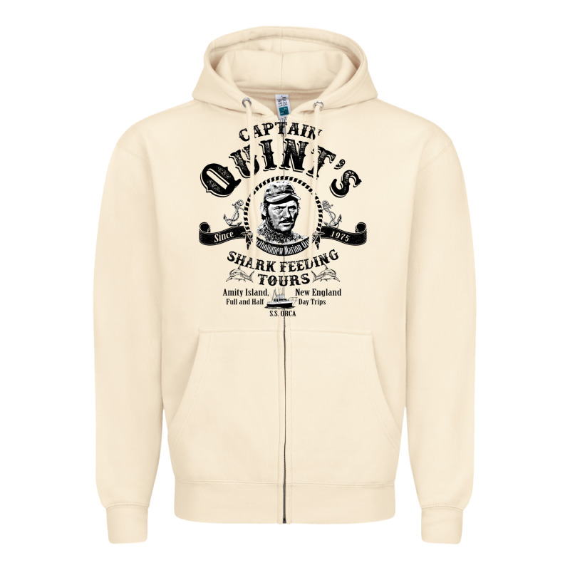 Quints Shark Feeding Tours Zipper Hoodie by tuanDangUi | Teevron