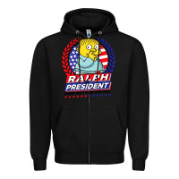Black ralph for president Zipper Hoodie - tuanDangUi