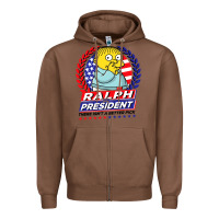 Chestnut ralph for president Zipper Hoodie - tuanDangUi