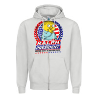 Dove Grey ralph for president Zipper Hoodie - tuanDangUi