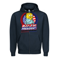 Navy ralph for president Zipper Hoodie - tuanDangUi