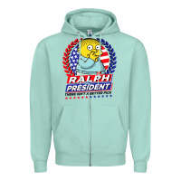Seafoam ralph for president Zipper Hoodie - tuanDangUi