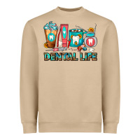 Mushroom Dental Life Dentist Coffee Cups Heavyweight Sweatshirt - FaDigitalArtStudio
