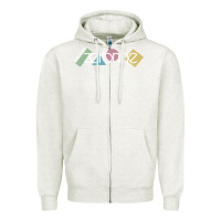 Oatmeal Heather factory zeronine   old school bmx 1 Zipper Hoodie - tuanDangUi
