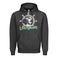 Charcoal Heather little buddy from gilligan's island Zipper Hoodie - tuanDangUi